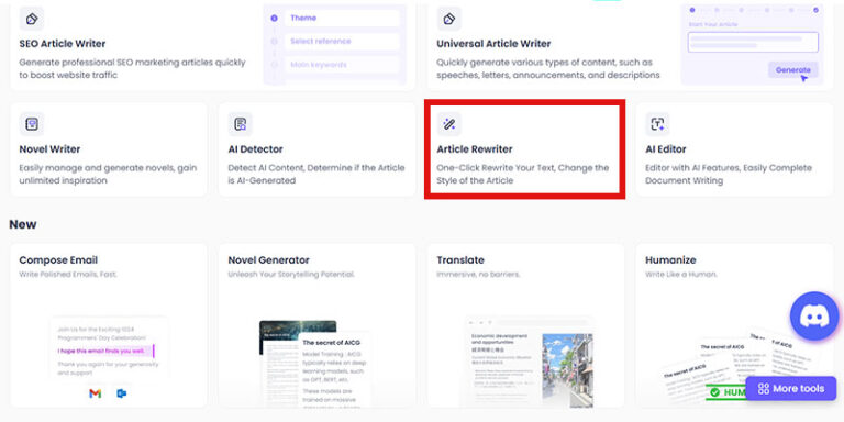 rewrite your article using AI
